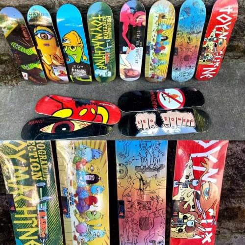 Original TOYMACHINE skateboard decks Canadian maple epoxy glue 8inch professional level