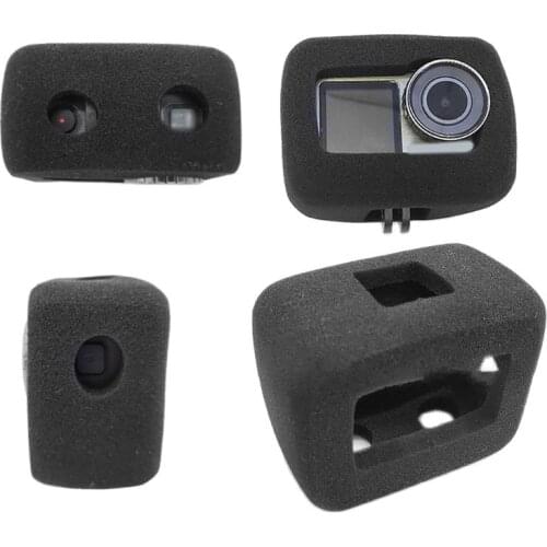 Foam Windscreen Wind Protection Cover for osmo-Action Sponge Noise Reduction Windproof Case Cover