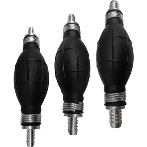 3x Fuel Pump Handprimer Lamp Type All Fuels Transfer Siphon Sweeper