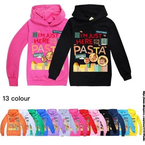 Sweatshirt New movie Luca clothing boy hoodies Autumn thin hoodies for girls Kids jogging clothes hoodies for teen