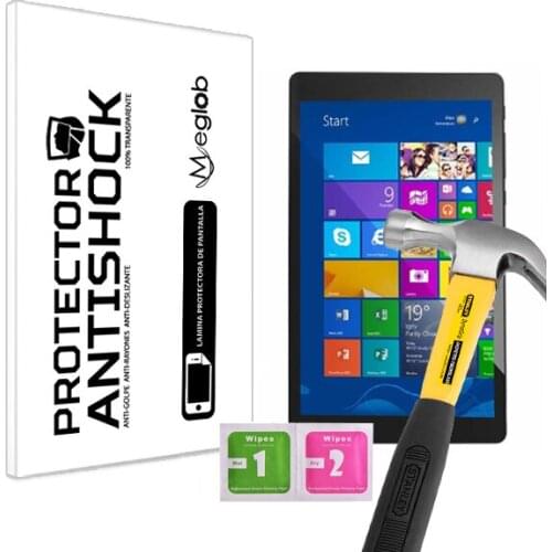 Screen protector Anti-Shock Anti-scratch Anti-Shatter compatible with Tablet Archos 80 Cesium