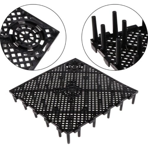 1Pc Aquarium Fish Tank Under Gravel Bottom Filtration Plate Board Filter System