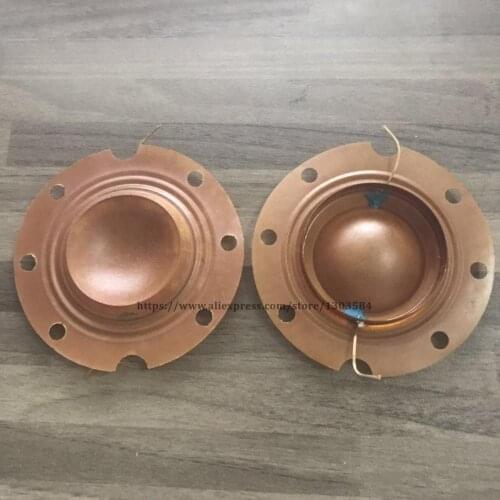2 pcs 50 Watt copper wire broadcast diaphragm speaker, horn, loudspeaker, trumpet, bugle, trump Voice Coil ID:51.2mm-90mm