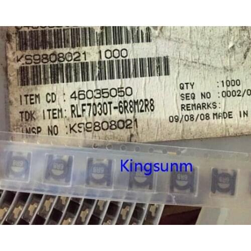 Free shipping 10pcs RLF7030T-4R7M3R4 original TDK SMD inductor 7*7*3mm-6.8uh