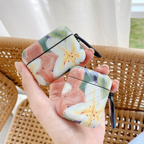 Case For AirPods Pro 2 1 Lily Flowers IMD Soft Earphone Case Wireless Headphone Accessories Protective Cover for Apple AirPod 3