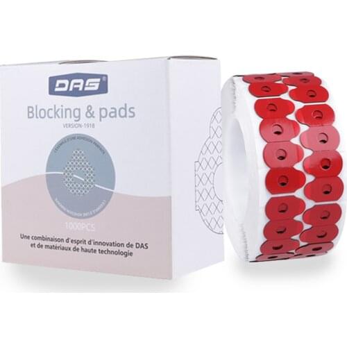 For Hydrophobic Lenses Sticker DAS 1918 Blocking Pad Processing Eyeglasses Lens Pads Anti-Skid Slip Glue Edging Adhesive