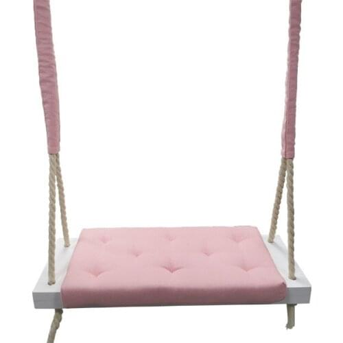 Princess Room Solid Wood Swing Outdoor Childrens Infant Hanging Chair Ceiling Hanging Indoor Balcony Child Swing