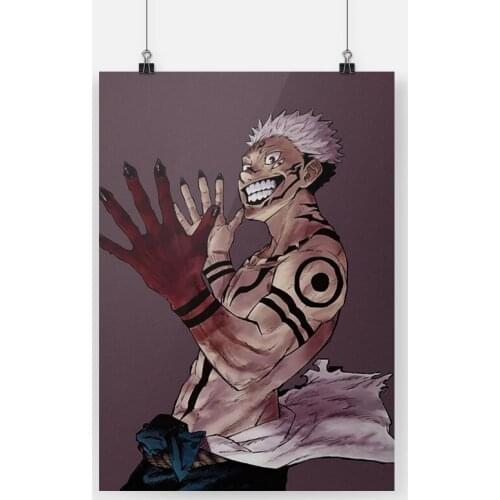 Jujutsu Kaisen Sukuna anime canvas painting decor wall art pictures bedroom study home living room decoration prints poster