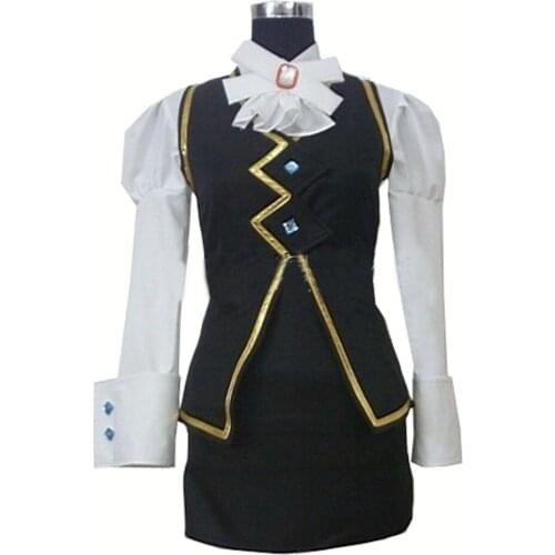 2020Customized From Anime Phoenix Wright Ace Attorney Franziska von Karma Cosplay Costume Whole Set