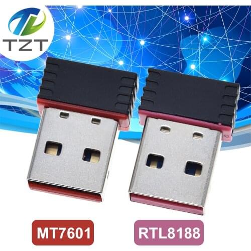 MT7601 Mini USB Wifi Adapter 802.11n Antenna 150Mbps USB Wireless Receiver Dongle Network Card External Wi-Fi For Desktop Laptop
