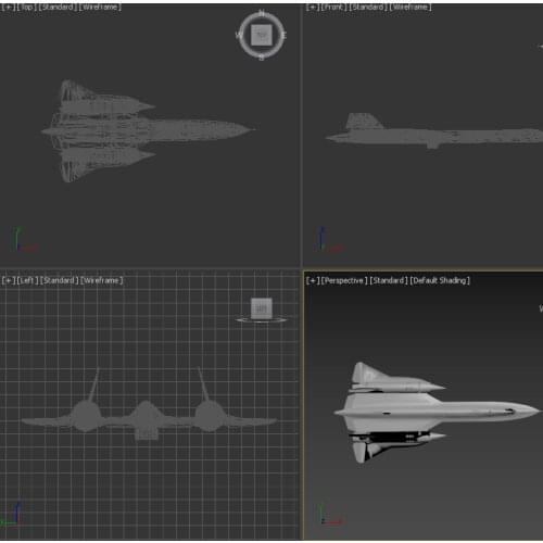 350 Aircraft Fighter 3D Printing Models STL Format