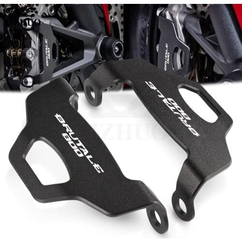 FOR MV Agusta Brutale 800 2016-2021 Motorcycle Front Brake Caliper Guard Cover 2020 2019 2018 2017 Motorbike Accessories