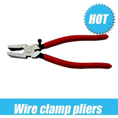 Pliers brushed stainless steel clamp Flat nose pliers Pull Pliers Gripping tool Clip pliers goldsmith jewelry tools