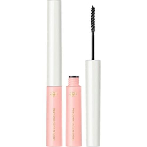 Fine Head Mascara Waterproof Sweat-proof Long-lasting Eye Makeup Cosmetic Tool Fiber Eyelash Lengthening Mascara