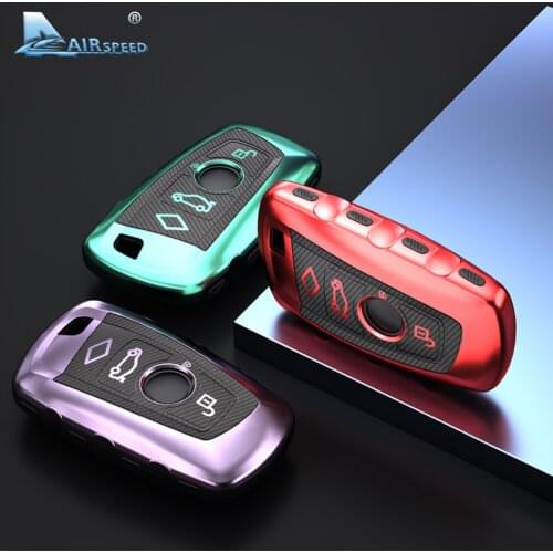TPU Carbon Key Case Cover Shell for BMW 1 3 5 7 Series F22 F30 F10 F18 F36 F13 F25 F25 X3 X4 M3 M4 M5 E34 E36 E90 Accessories