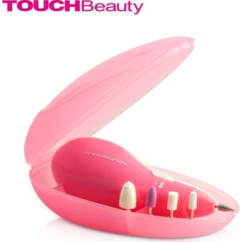TOUCHBeauty Nail Files Electric Salon Shaper 5in1 Nail Art Care Tools Portable Manicure Pedicure Drill Buffer Kit TB-0602A