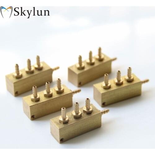 10PCS Dental 4 way accept valve dental chair 4-way four-way valve euchromatin dental materials SL1221