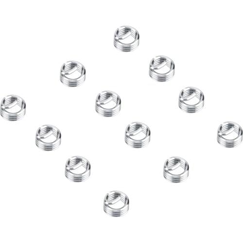 100Pcs M4*0.7*1D/1.5D/2D/2.5D/3D series Helical Insert Stainless Steel SS304 Coiled Wire Screw Nuts Thread Repair Inserts