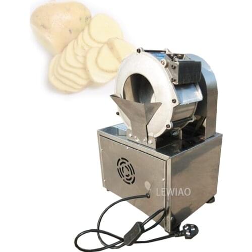 2.5-3Kg/Min Electric Food Vegetable Cutting Machine Cutter Slicer Cabbage Chilli Potato Onion Slice Strip Cutting Machine