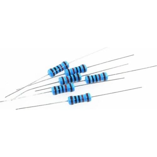 50pcs 1/2W Metal film resistor 1% 150R 160R 180R 200R 220R 240R 270R 300R 330R 360R 150 160 180 200 220 240 270 300 330 360 ohm