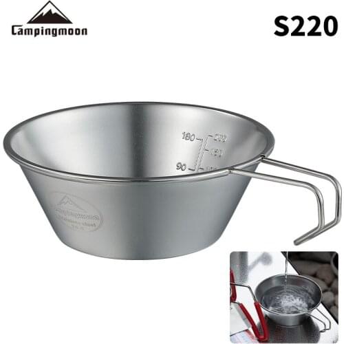 Outdoor Camping Accessories Picnic Stainless Steel Bowl Eating Bowl Multiple Overlapping And Easy To Carry