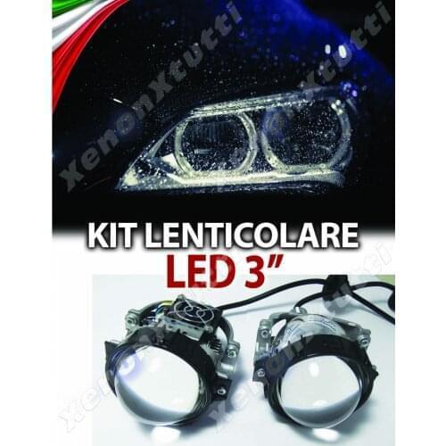 BI-LED headlights KIT lenticular 3 ''H4 H1 H7