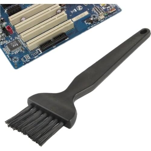 Electronic Component 7 Beam Flat Handle Antistatic Cleaning Brush, Length: 14cm