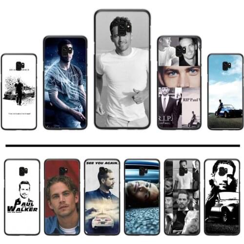 Hot Paul Walker Fast & Furious Phone Case For Samsung Galaxy S5 S6 S7 S8 S9 S10 S10e S20 edge plus lite