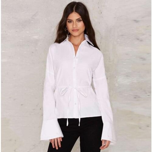Jsfly Blouses With Tie