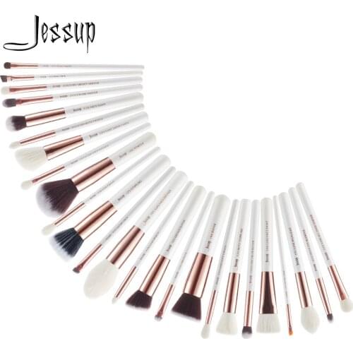 Jessup Beauty 25pcs Makeup Brushes Set Dropshipping pincel maquiagem Eyeshadow Powder Pencil Brushes Cosmetics Tool T215