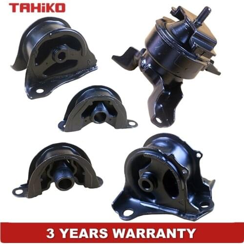 Front Rear Engine Motor Transmission Mounts Set 5 Fit for Honda Civic 1.6L 96-00