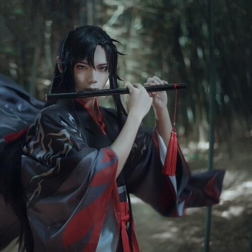 Chinese Anime Dao Mo To Shi Cosplay Costume Set Lan Wangji /wei Wuxian Men Women Mo Dao Zu Shi Cosplay Ancient Costume Clothes
