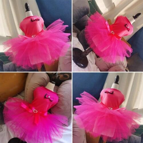 Summer Pet Clothes Wedding Dog Dress For Dogs Skirt Summer Princess Dog Cat Dresses For Dogs Skirts York Pet Chihuahau Dress