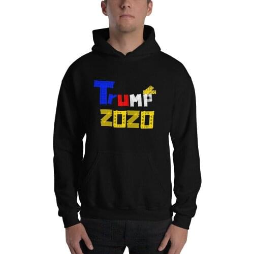 Lovely Trump 2020 Election Support Cool tape design man woman Unisex Hoodie