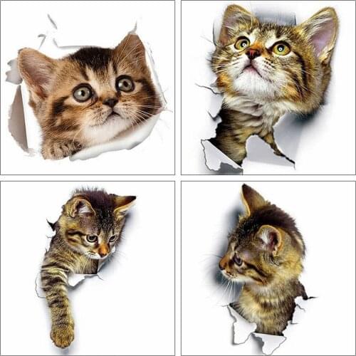 Diamond Painting Kit Animal 5D DIY Diamond Embroidery Cat Pictures Of Rhinestones Mosaic Sale Craft Kit
