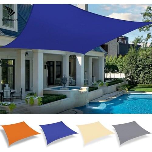 98%UV Block Sun Shade Sails Oxford Cloth Shelter Sonnensegel Tents For Car Garden Terrace Canopy Yard Sail Beach Awning