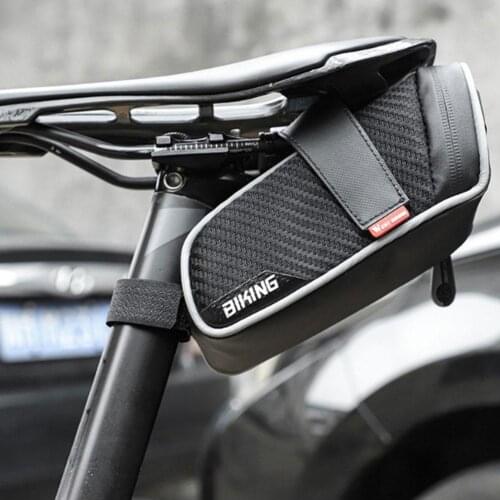 Bicycle Saddle Bag MTB Road Bicycle Tools Pannier Waterproof Reflective Rear Seatpost Bag MTB Bike Basket Cycling Accessories