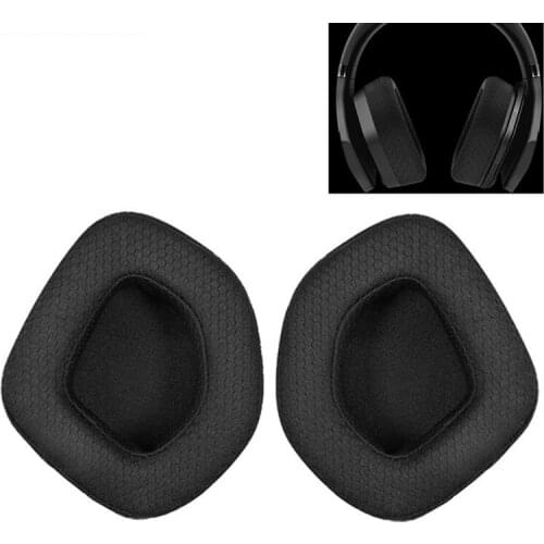 High Quality Ear Pads For Alienware AW988 Headphone Replacement Earpads Mesh leather Soft Memory Sponge Cover Flexible EH