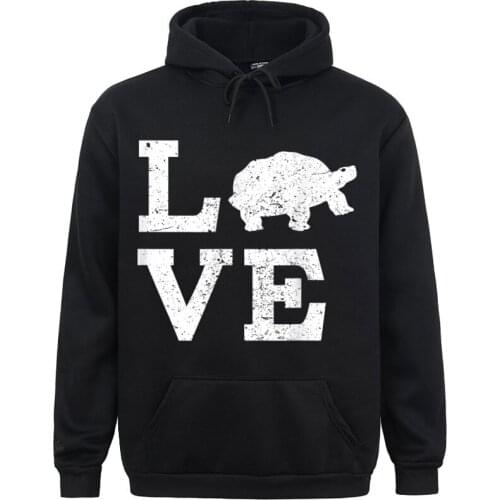 I Love Turtles Tortoises Funny Sweatshirts Classic Long Sleeve Family Hoodies Winter Hoods For Men Ostern Day