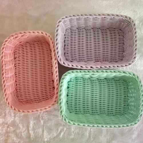 Ice Cream Mark Green Preparation Storage Basket Desktop Debris Basket Girl Heart Pink Control Photo Props