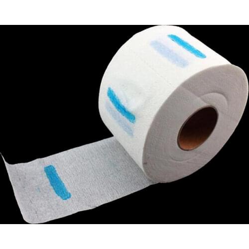 1 Roll Disposable Neck Paper Strips Haircut Neck Paper Professional Salon Barber Shop Haircut Shatterproof Hair Neck Paper