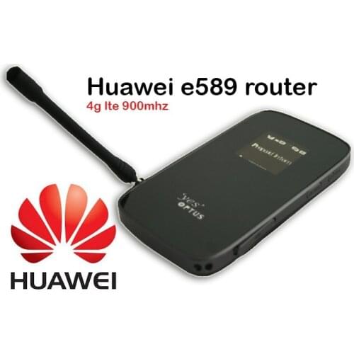 +4g antenna)Huawei E589 4G LTE 100Mbps Mobile Broadband WIFI Hotspot
