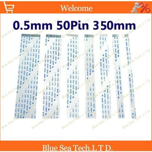 50 Pin FFC FPC Flexible Flat Cable 0.5mm pitch 50pin 350mm Isotropy A or Anisotropy B cable,20624.Welcome custom-made Order
