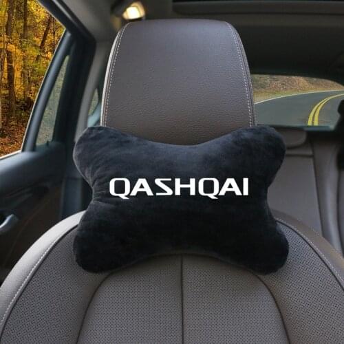 1pcs Auto Pillow Space Neck Headrest Car Cover Vehicular Pillow Seat Headrest fit for Nissan Qashqai Nismo Juke Accessories