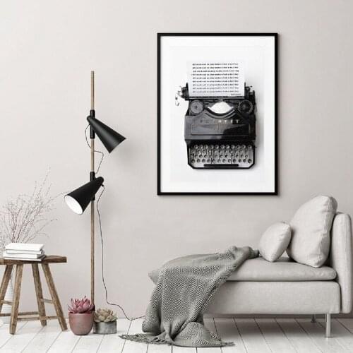 Stephen King The Shining Horror Movie Black White Quotes Canvas Painting Prints Posters Wall Art Pictures Home Theater Decor