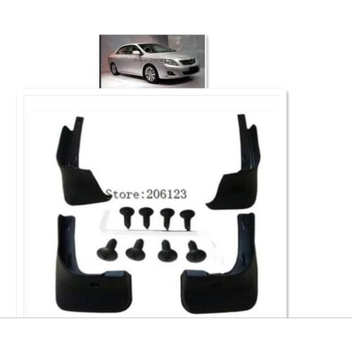 For Toyota Corolla Altis E140 2007-2013 Mudflaps Splash Guards Mud Flap Front Rear Mudguards Fender 2008 2009 2010 Mud Flaps