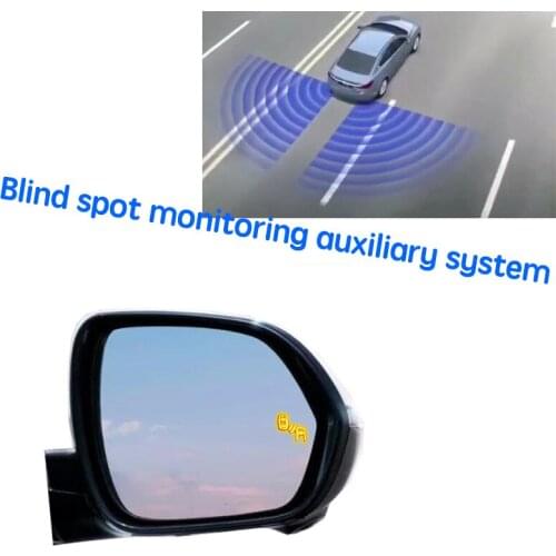 Car BSD BSM BSA Blind Area Spot Warning Drive Mirror Rear Radar Detection System For Geely Borui GE 2018~2020