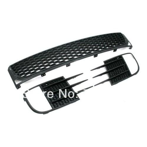 GTI Front Lower Grille Complete Set For Volkswagen For VW Golf MK6