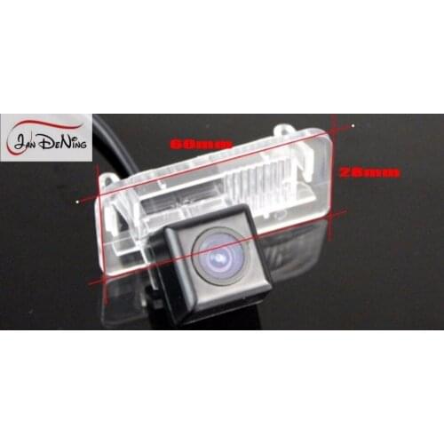 JanDeNing HD CDD Car Rear View Parking/ Backup Reverse Camera/License Plate Light OEM For Mercedes Benz B Class W246 2012-2015