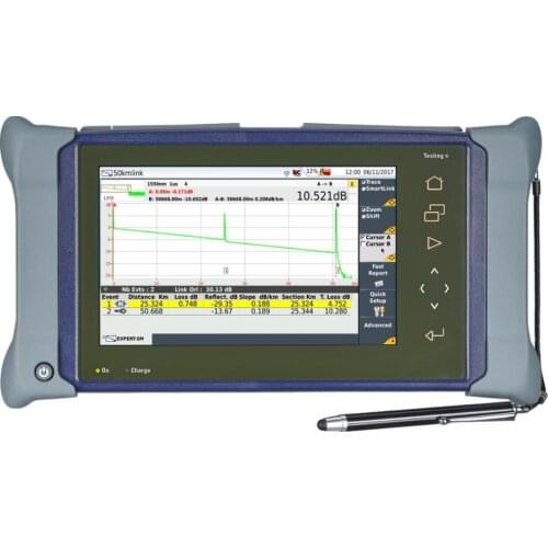 JDSU/ Viavi T-BERD/ MTS-4000 V2 SM Handheld OTDR with E4126LA module 1310/1550nm dynamic 35/33dB multi languages Ready in stocks
